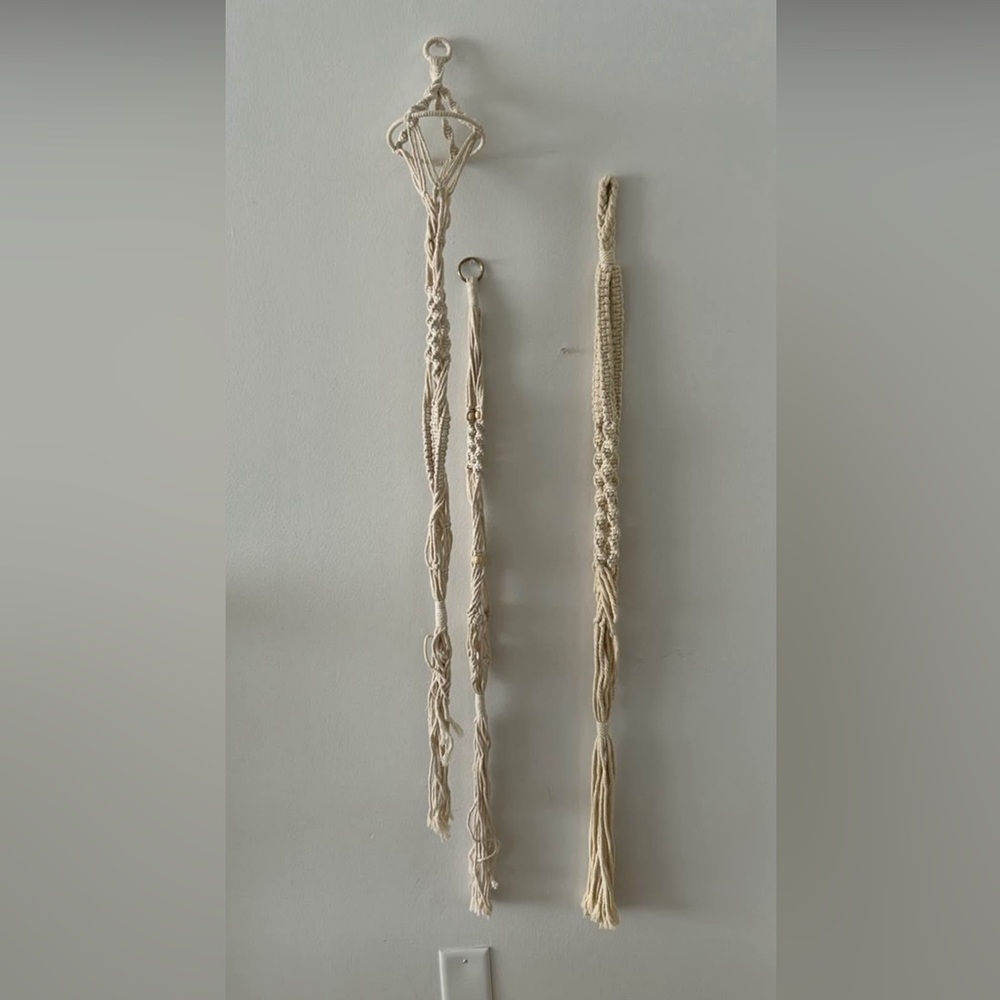 Handmade Macrame Plant Hangers